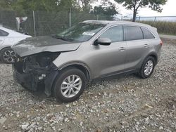 Salvage cars for sale at Cicero, IN auction: 2017 KIA Sorento LX