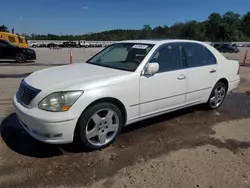 Salvage cars for sale at Harleyville, SC auction: 2006 Lexus LS 430