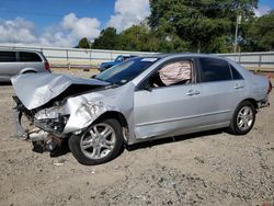 Salvage cars for sale at Chatham, VA auction: 2007 Honda Accord EX