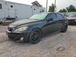 Salvage cars for sale at Oklahoma City, OK auction: 2008 Lexus IS 350