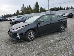 Salvage cars for sale at Graham, WA auction: 2020 Toyota Prius LE