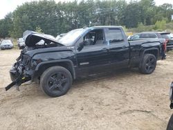 Salvage trucks for sale at North Billerica, MA auction: 2017 GMC Sierra K1500