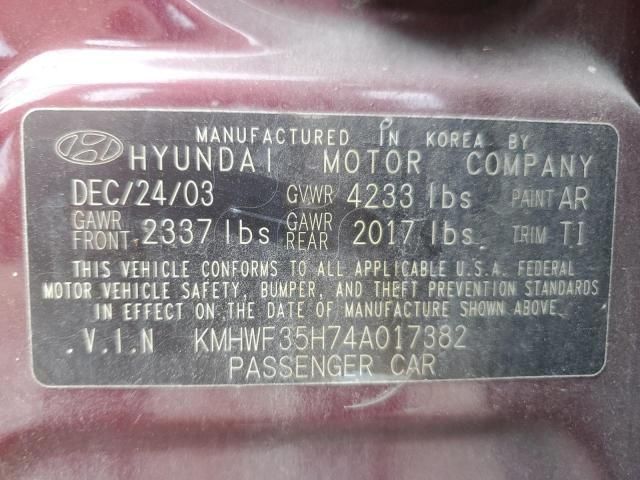 2004 Hyundai Sonata GLS