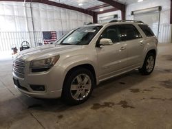 GMC salvage cars for sale: 2015 GMC Acadia Denali