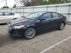 Salvage cars for sale at Moraine, OH auction: 2017 Ford Fusion SE