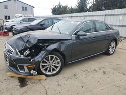 Salvage cars for sale at Windsor, NJ auction: 2019 Audi A4 Premium