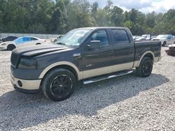 Ford f150 Supercrew salvage cars for sale: 2007 Ford F150 Supercrew