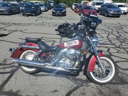 Salvage Motorcycles for sale at auction: 2005 Honda VT750 CA