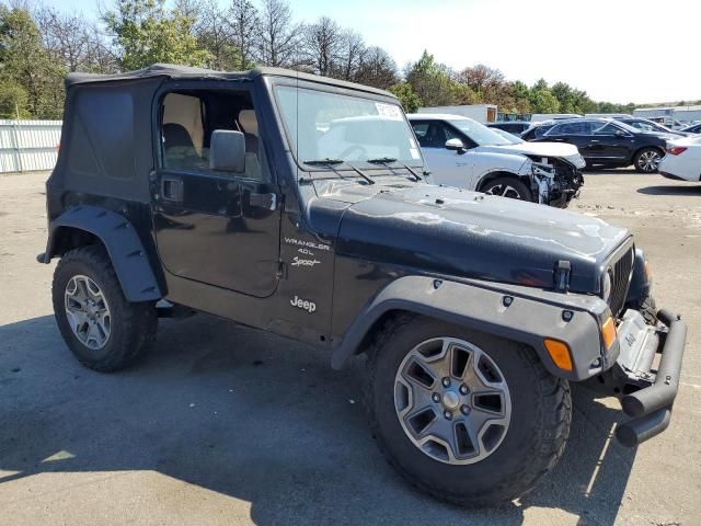 2001 Jeep Wrangler / TJ Sport