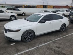 Honda Accord salvage cars for sale: 2024 Honda Accord Hybrid Sport