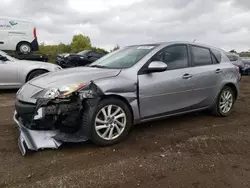 Salvage cars for sale at Columbia Station, OH auction: 2013 Mazda 3 I