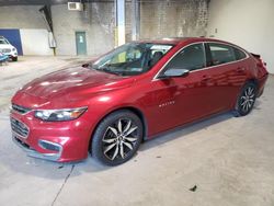 Salvage cars for sale at Chalfont, PA auction: 2017 Chevrolet Malibu LT