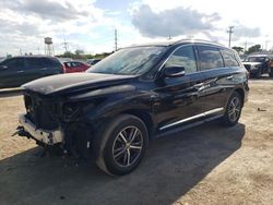 Salvage cars for sale at Chicago Heights, IL auction: 2018 Infiniti QX60