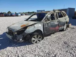 Salvage cars for sale from Copart Casper, WY: 2012 Subaru Outback 2.5I Premium