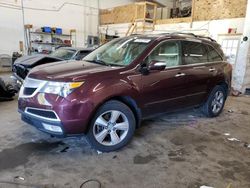 Salvage cars for sale at Ham Lake, MN auction: 2012 Acura MDX Technology