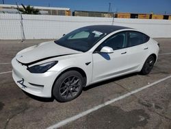 Salvage cars for sale from Copart Van Nuys, CA: 2022 Tesla Model 3