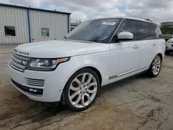 Land Rover salvage cars for sale: 2017 Land Rover Range Rover Supercharged