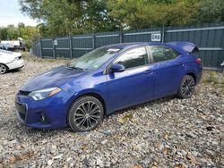 Salvage cars for sale at Candia, NH auction: 2014 Toyota Corolla L