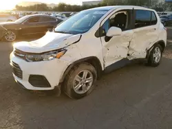 Chevrolet salvage cars for sale: 2019 Chevrolet Trax LS