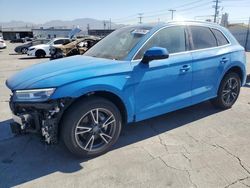 Salvage cars for sale from Copart Sun Valley, CA: 2020 Audi Q5 E Premium