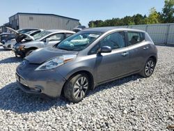 Salvage cars for sale at Wayland, MI auction: 2017 Nissan Leaf S