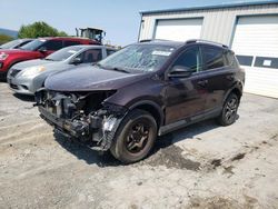 Salvage cars for sale at Chambersburg, PA auction: 2017 Toyota Rav4 LE