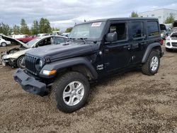 SUV salvage a la venta en subasta: 2019 Jeep Wrangler Unlimited Sport