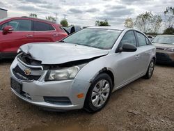 Salvage cars for sale at Elgin, IL auction: 2012 Chevrolet Cruze LS