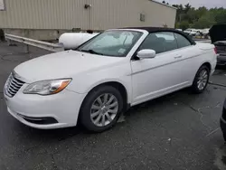 Salvage cars for sale at Exeter, RI auction: 2012 Chrysler 200 Touring