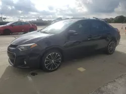 Carros dañados por inundaciones a la venta en subasta: 2016 Toyota Corolla L