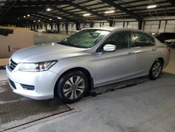 Salvage cars for sale at Louisville, KY auction: 2013 Honda Accord LX