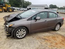 Honda Civic ex salvage cars for sale: 2012 Honda Civic EX