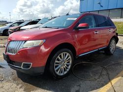 Salvage cars for sale at Woodhaven, MI auction: 2011 Lincoln MKX