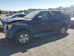 Salvage cars for sale at Vallejo, CA auction: 2007 Nissan Pathfinder LE