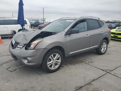 Nissan salvage cars for sale: 2015 Nissan Rogue Select S