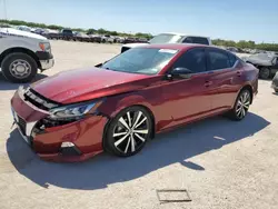 Salvage cars for sale at San Antonio, TX auction: 2022 Nissan Altima SR