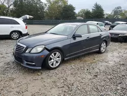 Mercedes-Benz salvage cars for sale: 2013 Mercedes-Benz E 350 Bluetec