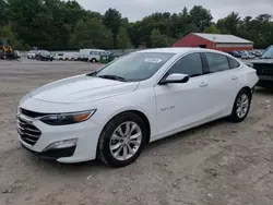 Chevrolet salvage cars for sale: 2021 Chevrolet Malibu LT