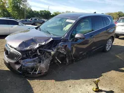 Salvage cars for sale at New Britain, CT auction: 2018 Buick Envision Essence