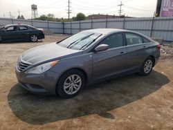 Salvage cars for sale from Copart Chicago Heights, IL: 2012 Hyundai Sonata GLS