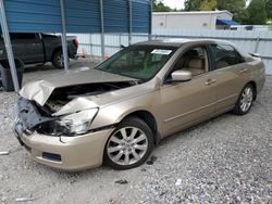 Honda salvage cars for sale: 2007 Honda Accord EX