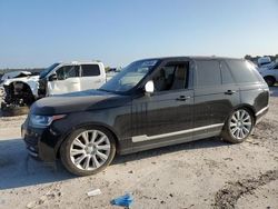 Salvage cars for sale at Houston, TX auction: 2017 Land Rover Range Rover HSE