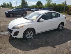 Salvage cars for sale at Montreal Est, QC auction: 2011 Mazda 3 I