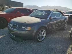 Salvage cars for sale at Magna, UT auction: 2004 Audi S4 Quattro Cabriolet