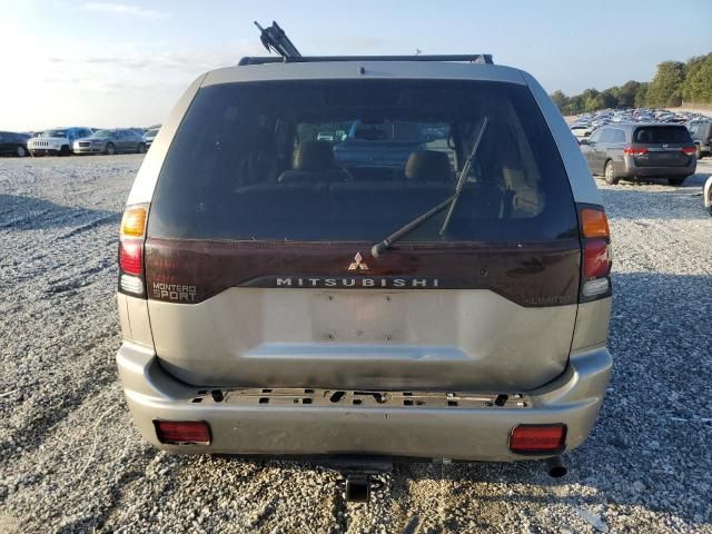 2002 Mitsubishi Montero Sport Limited