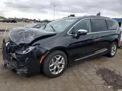 2019 Chrysler Pacifica Limited en venta en Woodhaven, MI