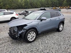 Salvage cars for sale at Gainesville, GA auction: 2022 Toyota Corolla Cross LE