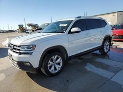 Salvage cars for sale at Haslet, TX auction: 2018 Volkswagen Atlas SE