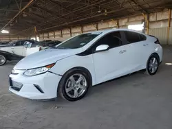 Chevrolet salvage cars for sale: 2017 Chevrolet Volt LT