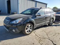 Salvage cars for sale at Tulsa, OK auction: 2013 Subaru Outback 2.5I Limited